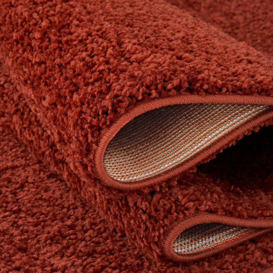 image 1 of The Rugs Myshaggy Collection Plain Soft High Pile Shaggy Floor Rugs and Runners Living Room Bedroom