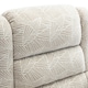 image 6 of Ashfield Electric Fabric Single Motor Rise Recliner Mobility Chair (Cream)