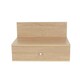 image 5 of Pair of Kelly Wall-Mounted Bedside Cabinets with Drawer - Modern Floating Bedside Tables | Brown | Oak Effect | One Size | 2