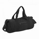 image 1 of Bagbase Plain Varsity Barrel / Duffle Bag (20 Litres) - Black/Black - One Size