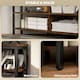 image 8 of HOMCOM 50" TV Stand Cabinet, TV Unit with Storage Shelves, Rustic Brown