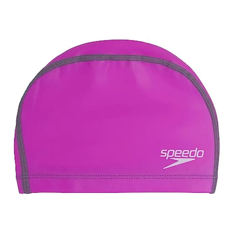 image 1 of Speedo Unisex Long Hair Cap | Swim Cap | Snag Free | Easy-On, Black, One Size