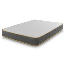 The Saffron Comfort All Foam Mattress - 8 inch Deep Memory and Supportive Foam | Grey | European Single