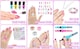 image 7 of Girls Nail Polish Set 6 Colors Water Based Non Toxic Nail Varnish with Stickers Dryer Glitter Quick Dry Easy Peel Off Manicure Kit
