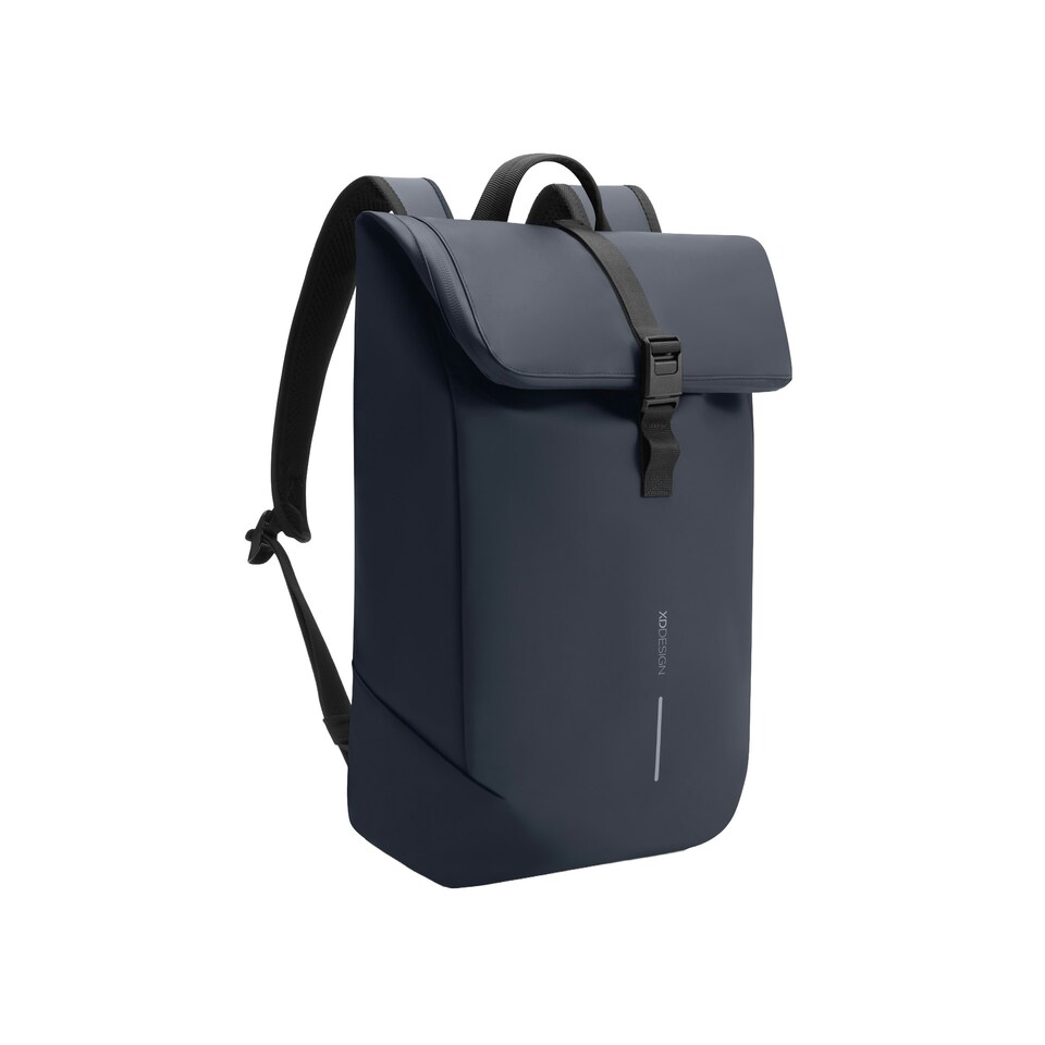 image 1 of XD Design Urban Flap Top Water Resistant Anti-Theft Backpack - Navy - One Size