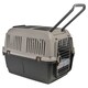 image 1 of Dog Pet Carrier Transporter Cage - Black & Grey - X- Large