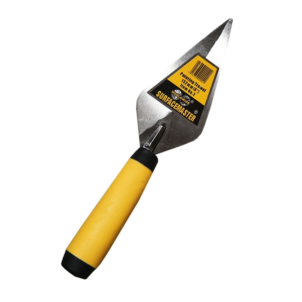Worldwide Soft Grip Point Trowel - Orange - One Size