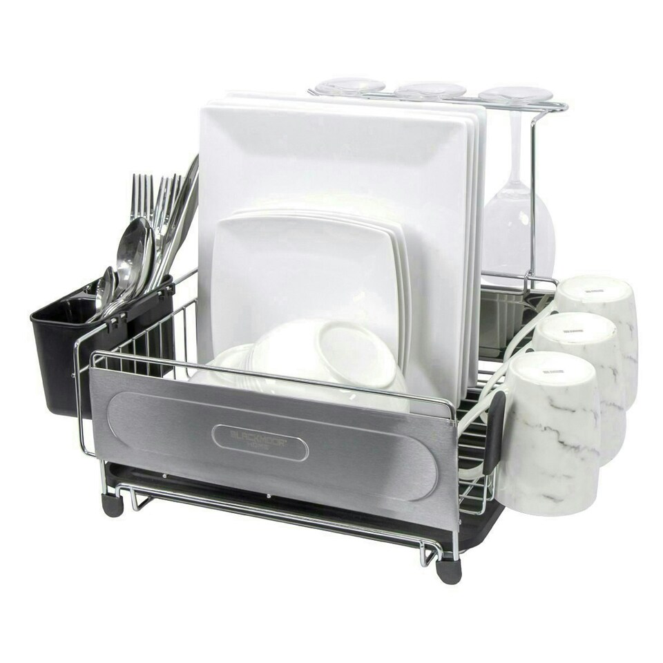 image 1 of Blackmoor Deluxe Dish Drainer Black