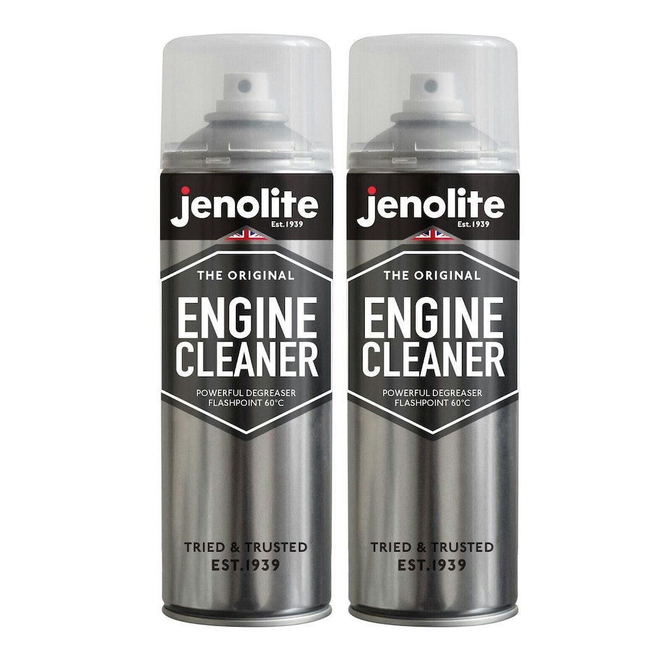 Jenolite Engine Cleaner & Degreaser Spray - 500ml - 2-Pack