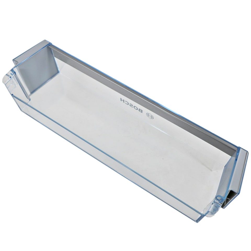 image 1 of Bosch Fridge Freezer Lower Door Bottle Shelf Rack KGN34X KGN36X KGN36Y KGN39X Clear