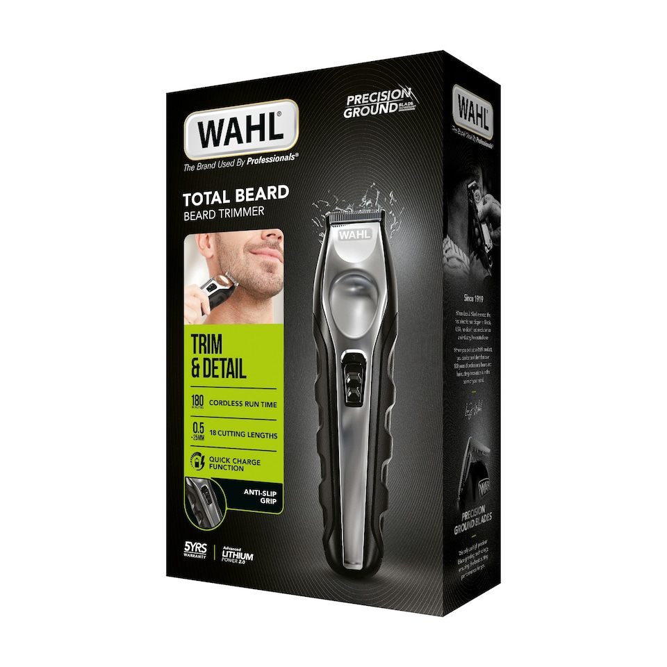 image 1 of Wahl 9888-802 Total Beard Stubble & Beard Trimmer