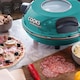 image 3 of Cooks Professional Electric Pizza Oven Set with Board, Paddles, Baking Sheet & Cutter | Blue | Teal