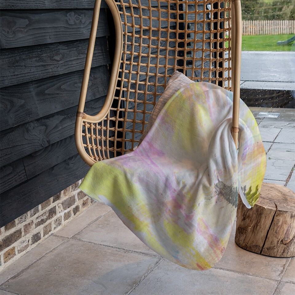 image 1 of Colourful Beach Blanket | Multi