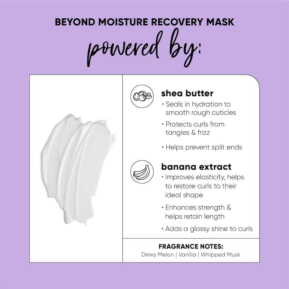 image 1 of Hask Texture Solutions Beyond Moisture Recovery Mask -Intense Care