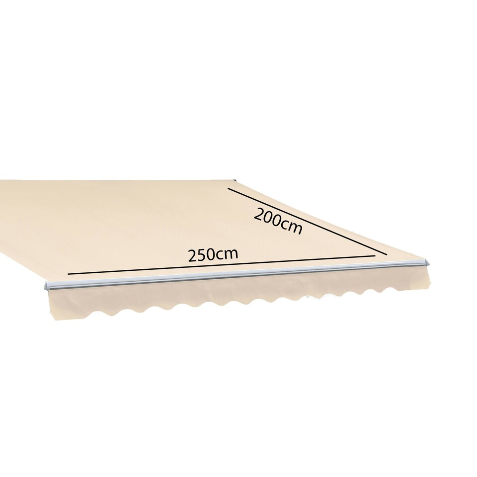 image 1 of Greenhurst Balmarol Beige Awning | Brown | 3.5m | 1