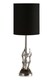 image 1 of Antler Table Lamp with Marble Base