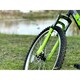 image 4 of Basis Link DS Full Suspension Mountain Bike, 26" Wheel - Graphite/Lime