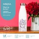 image 7 of Mikasa Water Bottle Cat Stainless Steel 500ml Multi | One Size