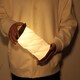 image 5 of Gingko LED Twist Hexagon Lamp Black