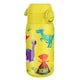 image 1 of Leak Proof Kids Water Bottle, Stainless Steel, 400ml (13oz) | Yellow | Dinosaur | One Size