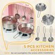 image 7 of AIYAPLAY Play Kitchen Kids Kitchen Set with Lights and Sounds, Pink