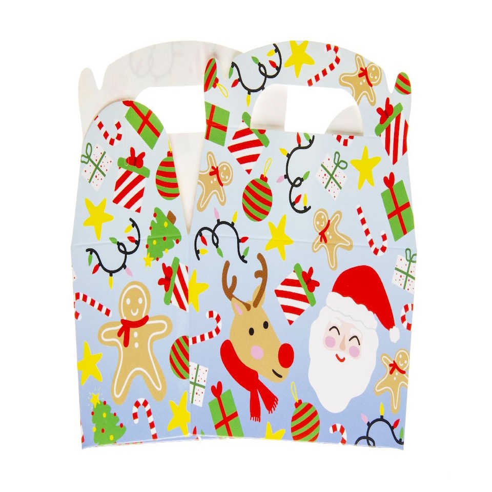 image 1 of Pack of 12 Christmas Treat Boxes