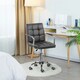 image 2 of Yaheetech PU Leather Height Adjustable Office Chair Mid-Back