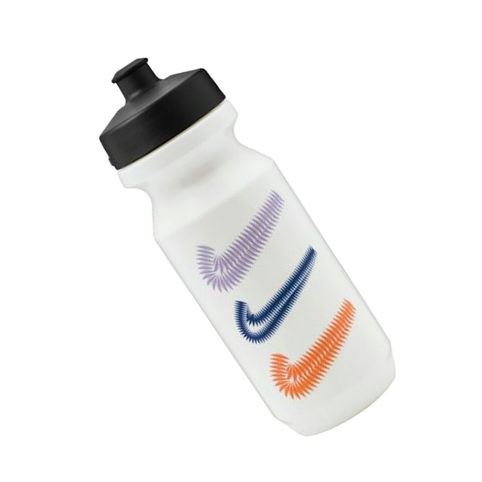 image 1 of Nike Big Mouth Graphic Sports Bottle - White/Black - One Size