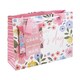 image 1 of Mother's Day Floral Customisable Large Gift Bag with Greeting Card 37cm