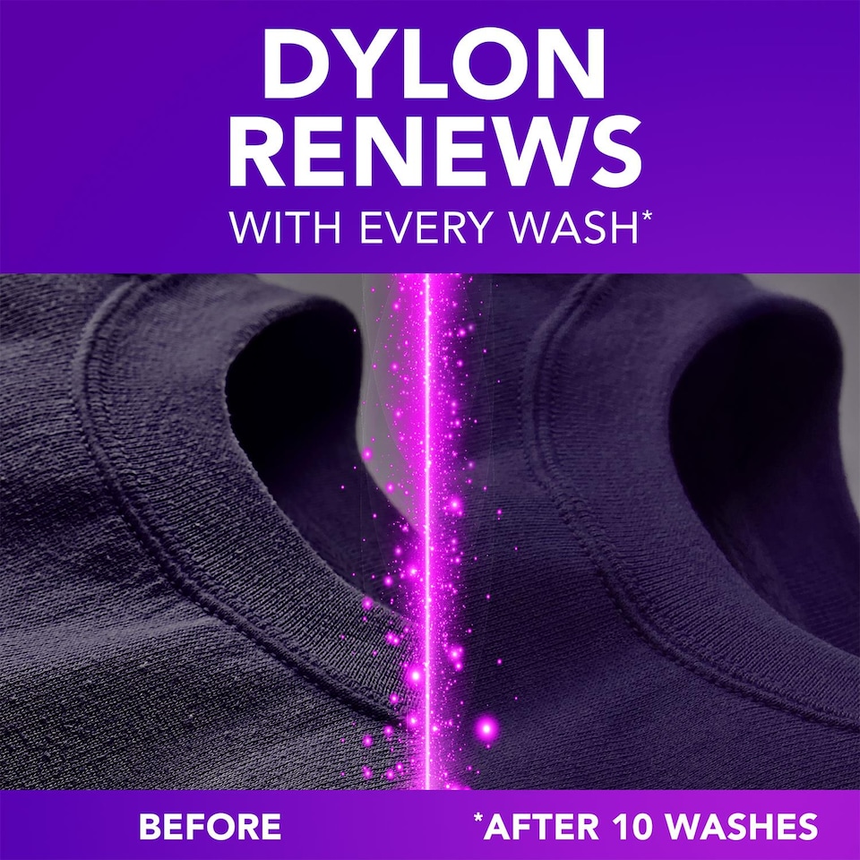 image 1 of Dylon Liquid Laundry Detergent for all Black & Dark Clothes, 60 Washes