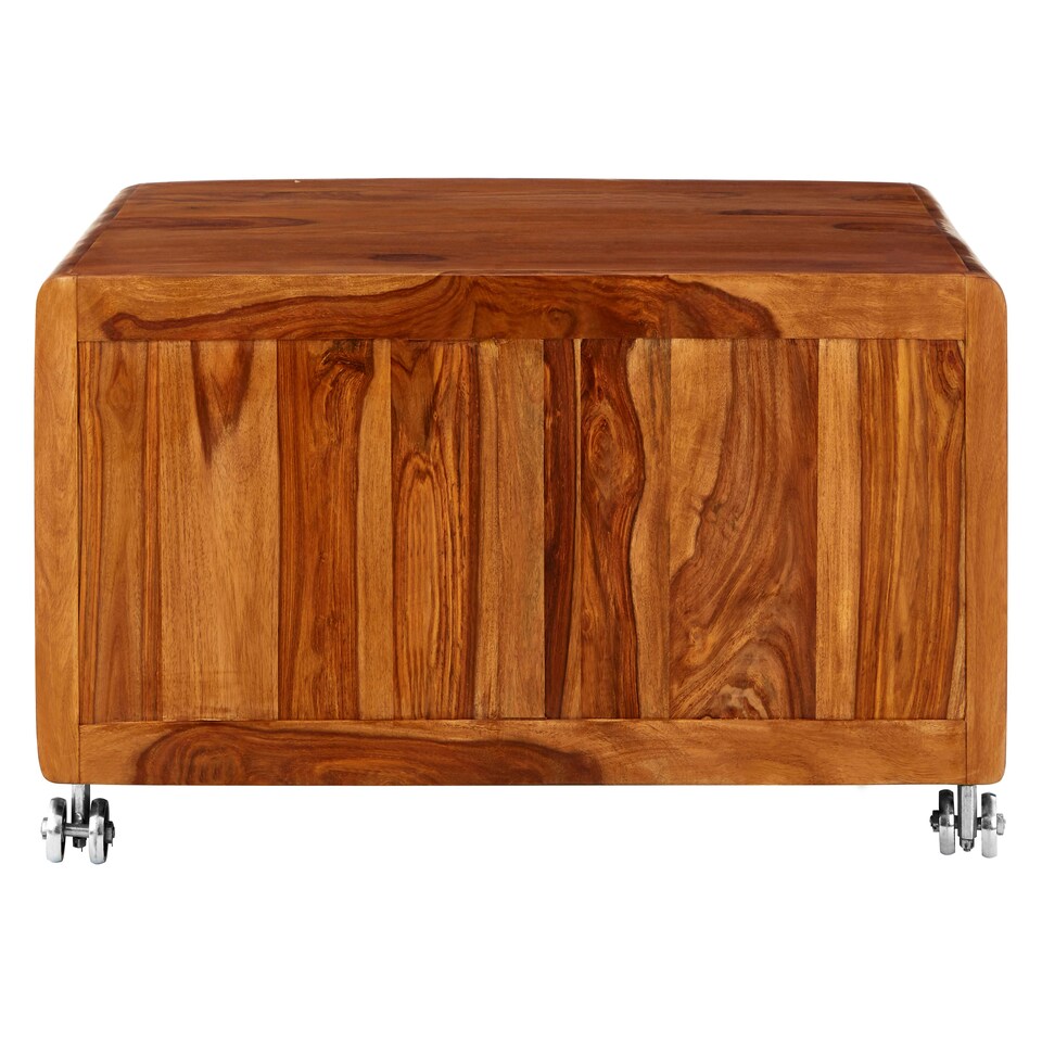 image 1 of Interiors by Premier Two Drawer Wooden Coffee Table Brown