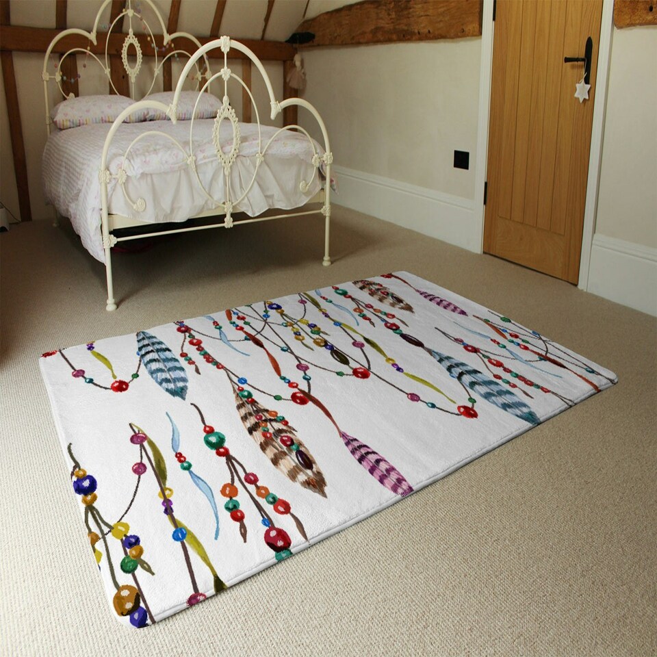 image 1 of Ribbon & Bead (Rug) Multi | XL: 160x230cm
