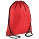 image 2 of BagBase Budget Water Resistant Sports Gymsac Drawstring Bag (11L) - Red - One Size Red | One Size