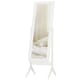 image 1 of HOMCOM Freestanding Dressing Mirror 148x47cm Adjustable Angle White Frame Home