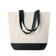 image 1 of MidOcean Kleuren Canvas Bag - Black - One Size Black