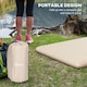 image 5 of Outsunny Double Air Bed Inflatable Mattress, 195 x 140 x 10cm, White