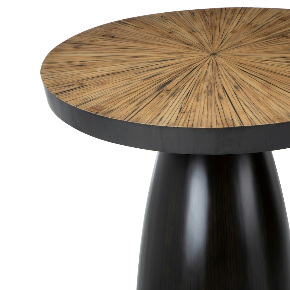 image 1 of Interiors By Premier Minimalist Dining Table With Sculptural Base, Round Table For Bedroom, Decorative Table, Table For Kitchen Cream