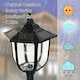 image 4 of Outsunny Solar Torch Lights Outdoor Garden with 6 LED Auto On/Off 6-8 Hours