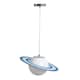 image 1 of BHS Glow Saturn Ceiling Pendant Light, Blue