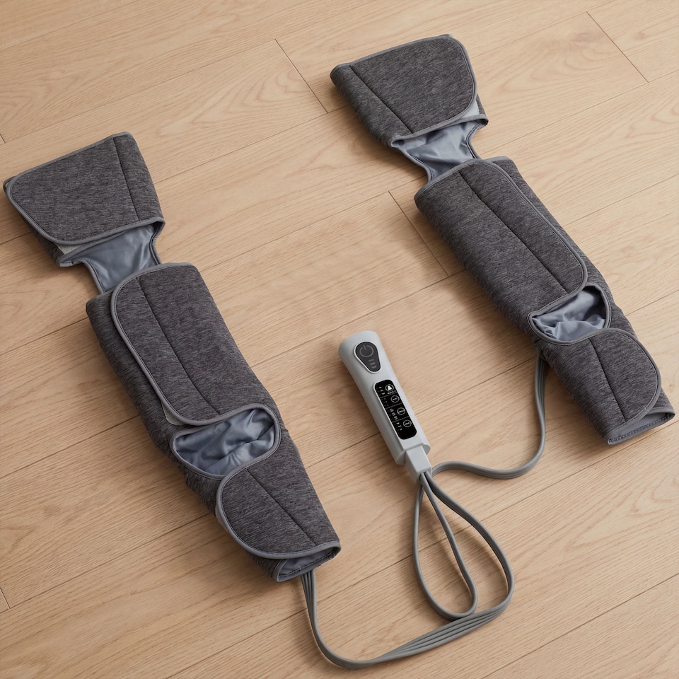 image 1 of HOMCOM Leg Massagers for Pain and Circulation, Foot Massager with Heat