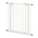 image 6 of PawHut 74-80cm Adjustable Metal Pet Gate Safety Barrier w/ Auto-Close Door White