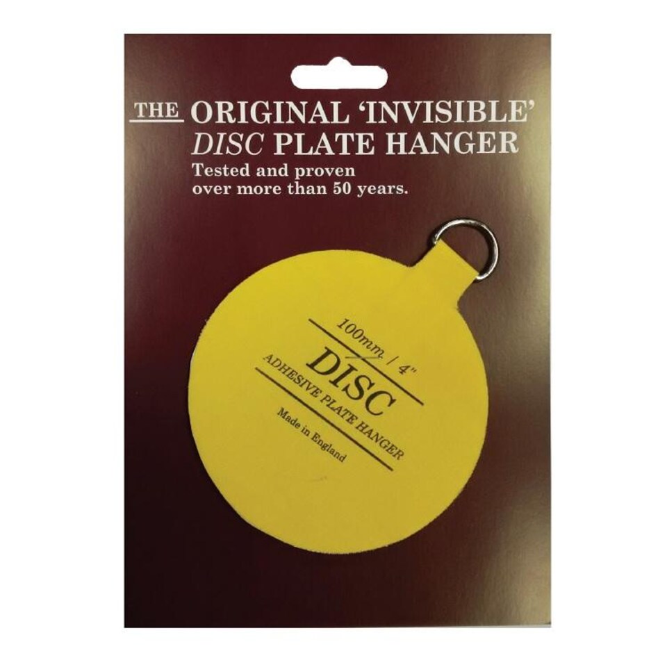 Disc Plate Hanger 100mm | Multi | One Colour | One Size | 1