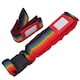 image 3 of Adjustable Multicoloured Rainbow Luggage Suitcase Belt Strap Travel With Tags 2pc