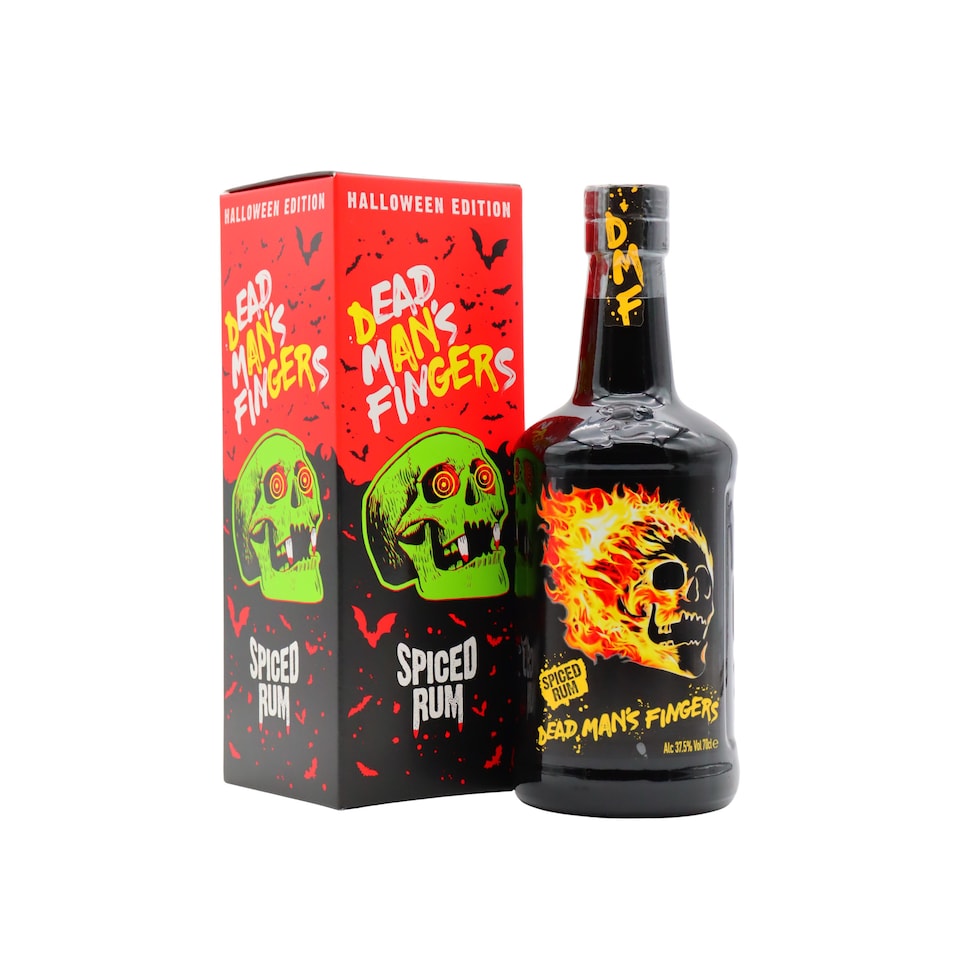 Dead Man's Fingers - Flaming Skull Limited Edition Spiced Rum & Gift Box