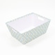 image 1 of Easter Chicks Light Blue Rectangular Hamper Basket 33cm
