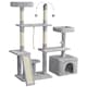 image 1 of Yaheetech 135.5 cm Cat Activity Tower Play Center Light Grey