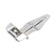 image 4 of 2 Pack 12" Stainless Steel Door Gate Strap Hinge Industrial Quality Heavy Duty Silver