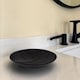 image 5 of Ripple Black Textured 4 Piece Bathroom Accessory Set | Black | Black | 1