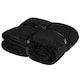 image 3 of Blanket with Sleeves - wearable snuggle throw with arms | Black | black | XL | 1