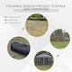 image 5 of Outsunny 3.2m Pop Up Gazebo Hexagonal Canopy Shelter Outdoor with Sidewalls